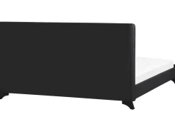 Letto Tessuto AMBASSADOR 180 x 200 cm Nero