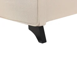 Letto Tessuto AMBASSADOR 90 x 200 cm Beige