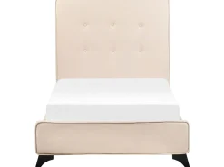 Letto Tessuto AMBASSADOR 90 x 200 cm Beige