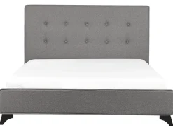 Letto Tessuto AMBASSADOR 140 x 200 cm Grigio