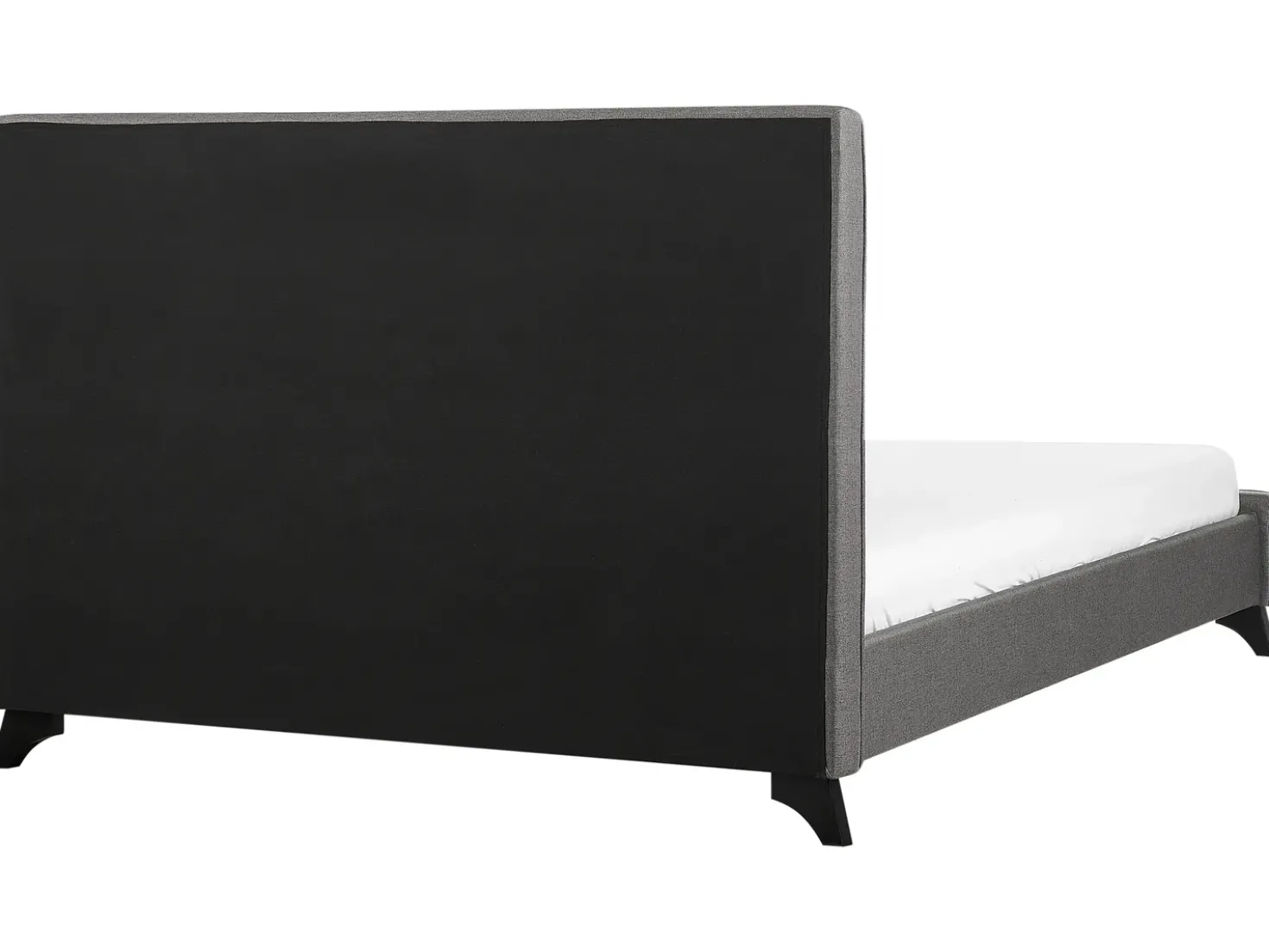 Letto Tessuto AMBASSADOR 140 x 200 cm Grigio