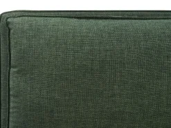 Letto Tessuto BAJONNA 180 x 200 cm Verde scuro