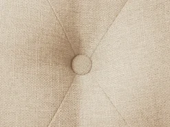 Letto Tessuto BORDEAUX 140 x 200 cm Beige