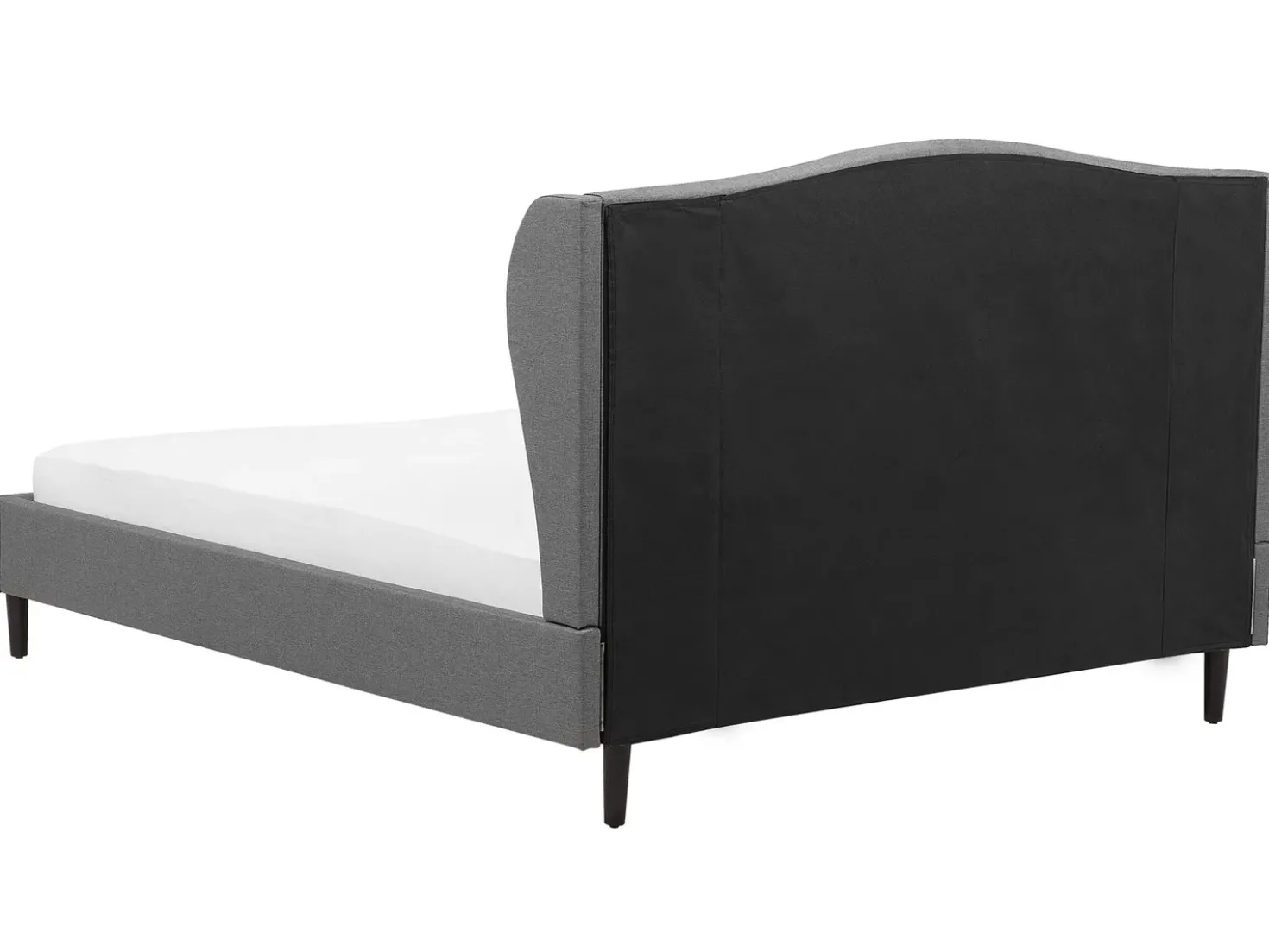Letto Tessuto COLMAR 180 x 200 cm Grigio