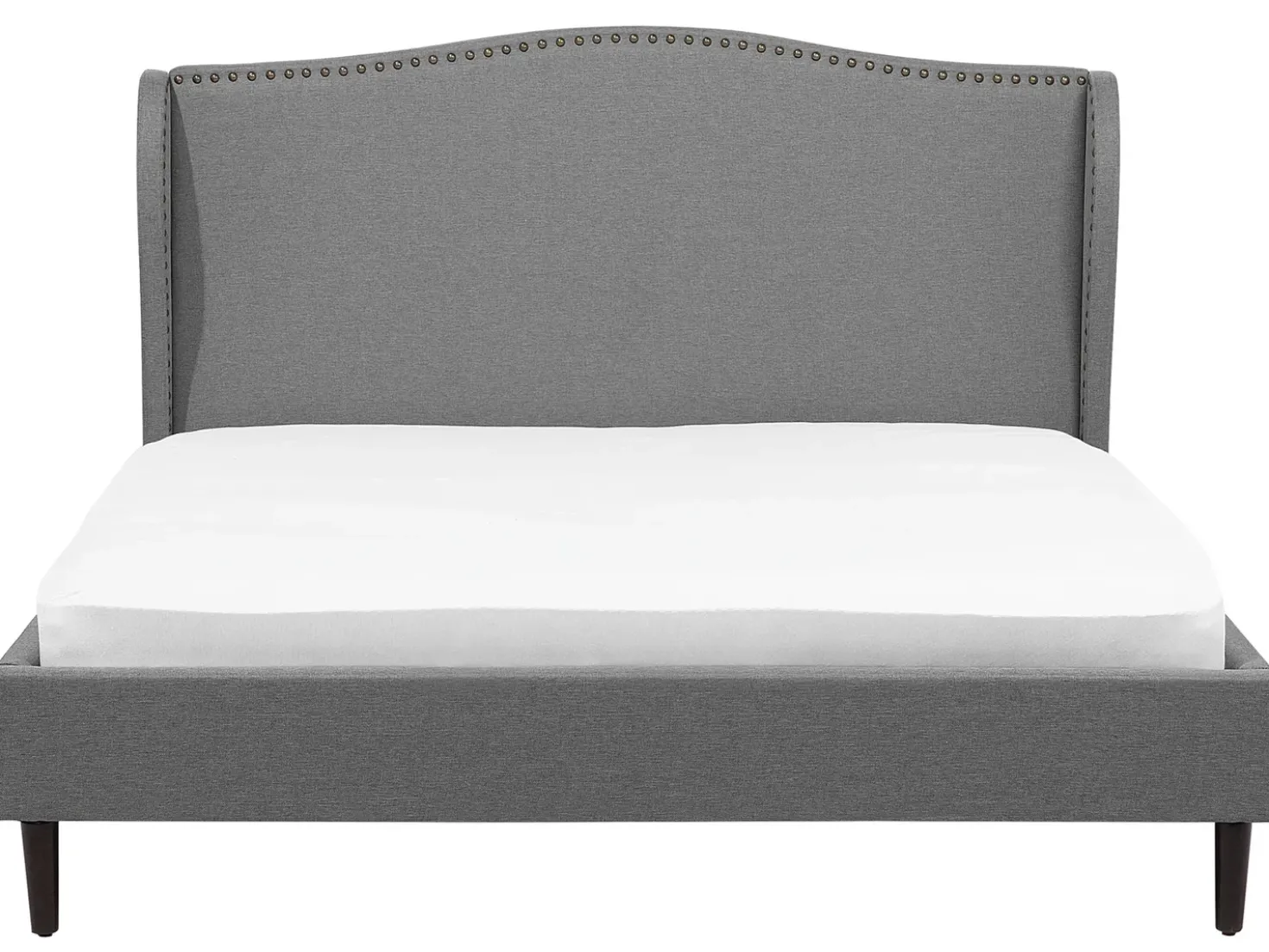 Letto Tessuto COLMAR 180 x 200 cm Grigio