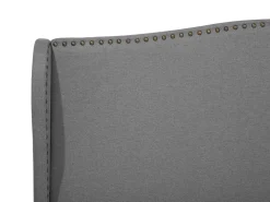 Letto Tessuto COLMAR 180 x 200 cm Grigio