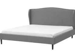 Letto Tessuto COLMAR 180 x 200 cm Grigio