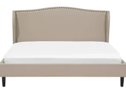 Letto Tessuto COLMAR 180 x 200 cm Beige sabbia