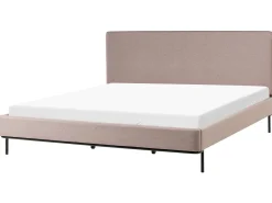 Letto Tessuto CORIO 180 x 200 cm Tortora