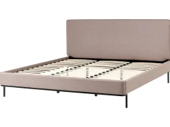 Letto Tessuto CORIO 180 x 200 cm Tortora