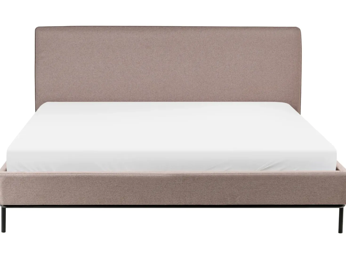 Letto Tessuto CORIO 180 x 200 cm Tortora