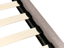 Letto Tessuto CORIO 180 x 200 cm Tortora
