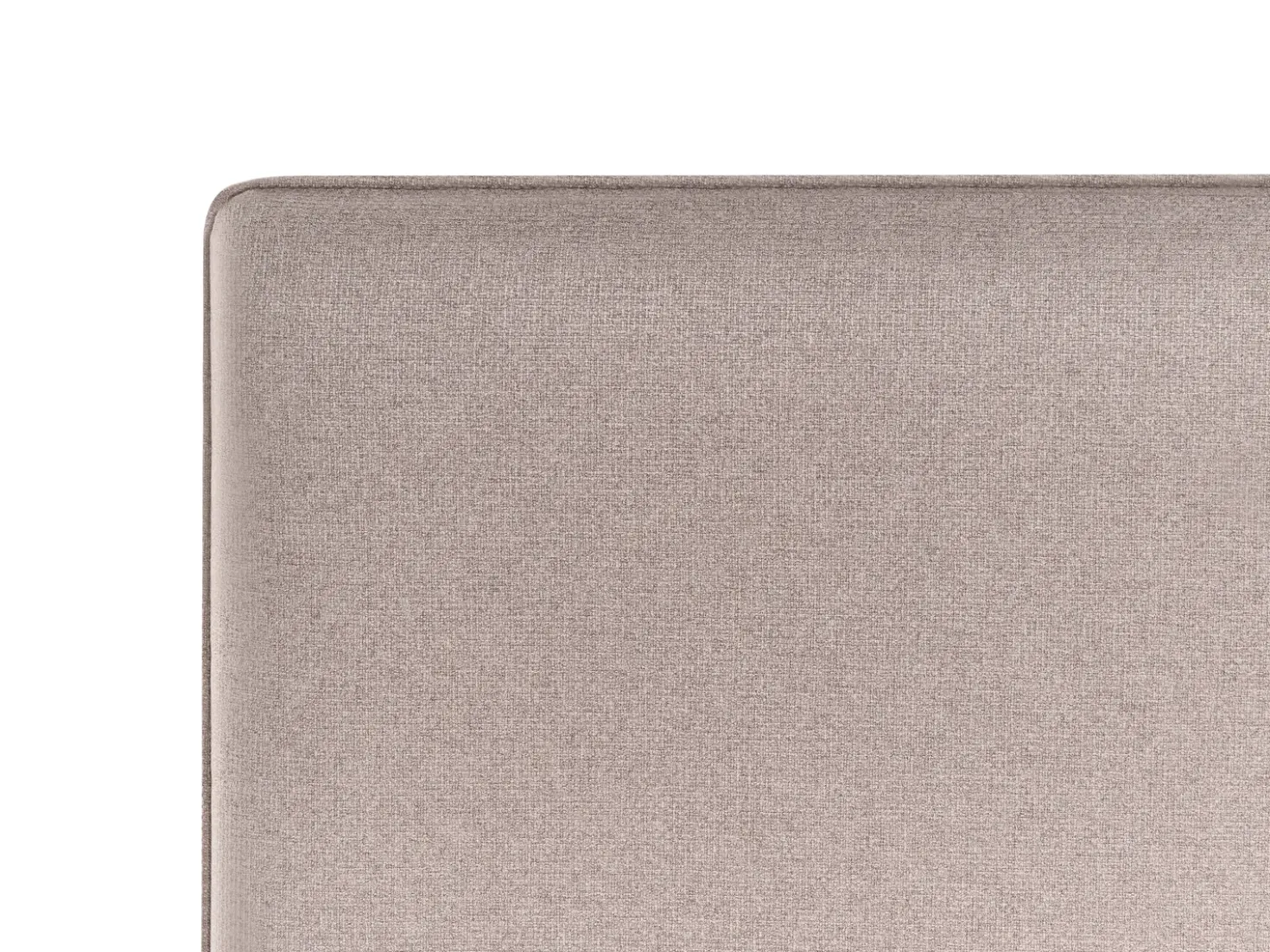 Letto Tessuto CORIO 180 x 200 cm Tortora