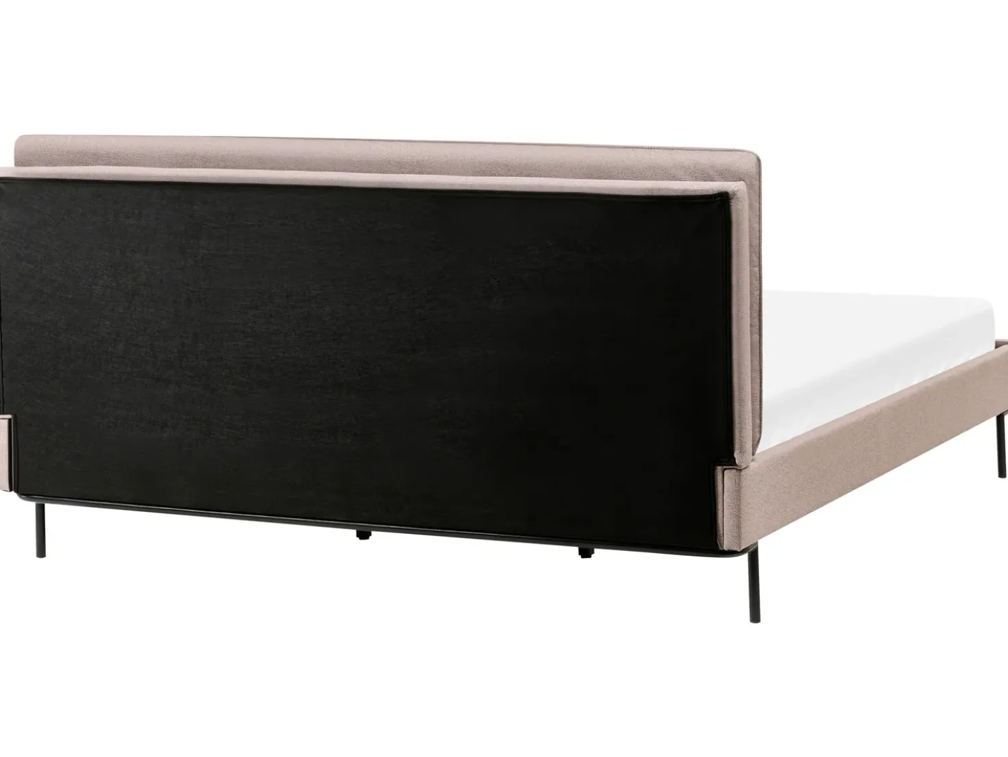 Letto Tessuto CORIO 180 x 200 cm Tortora