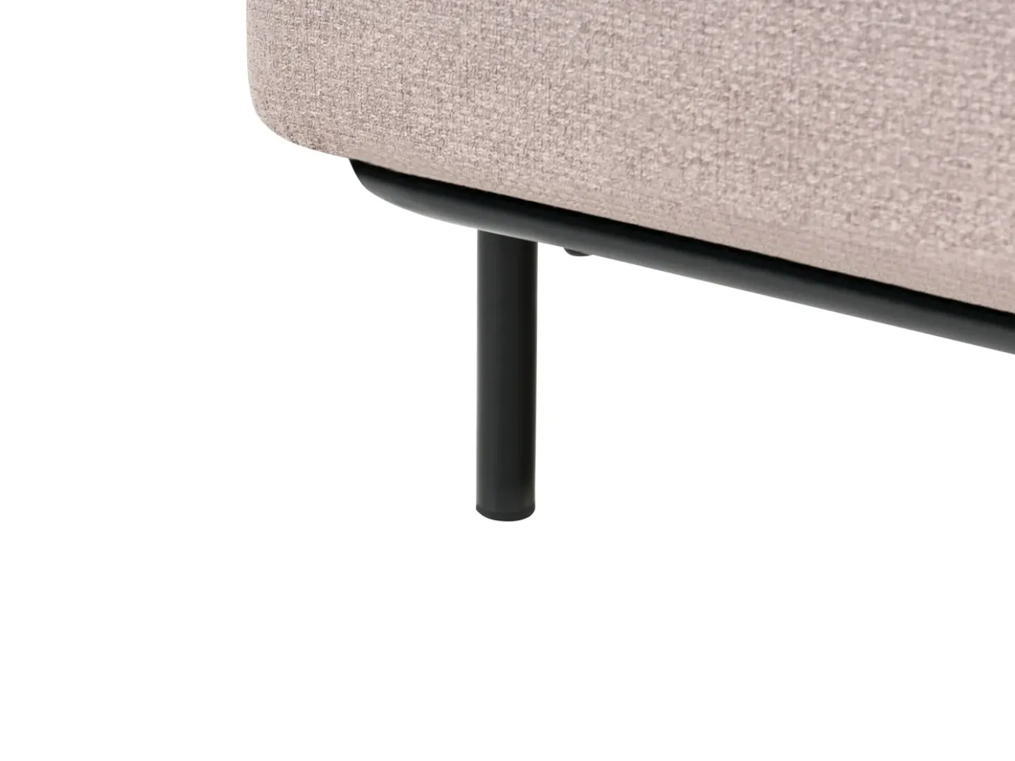 Letto Tessuto CORIO 180 x 200 cm Tortora