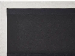 Letto Tessuto CORIO 180 x 200 cm Beige chiaro