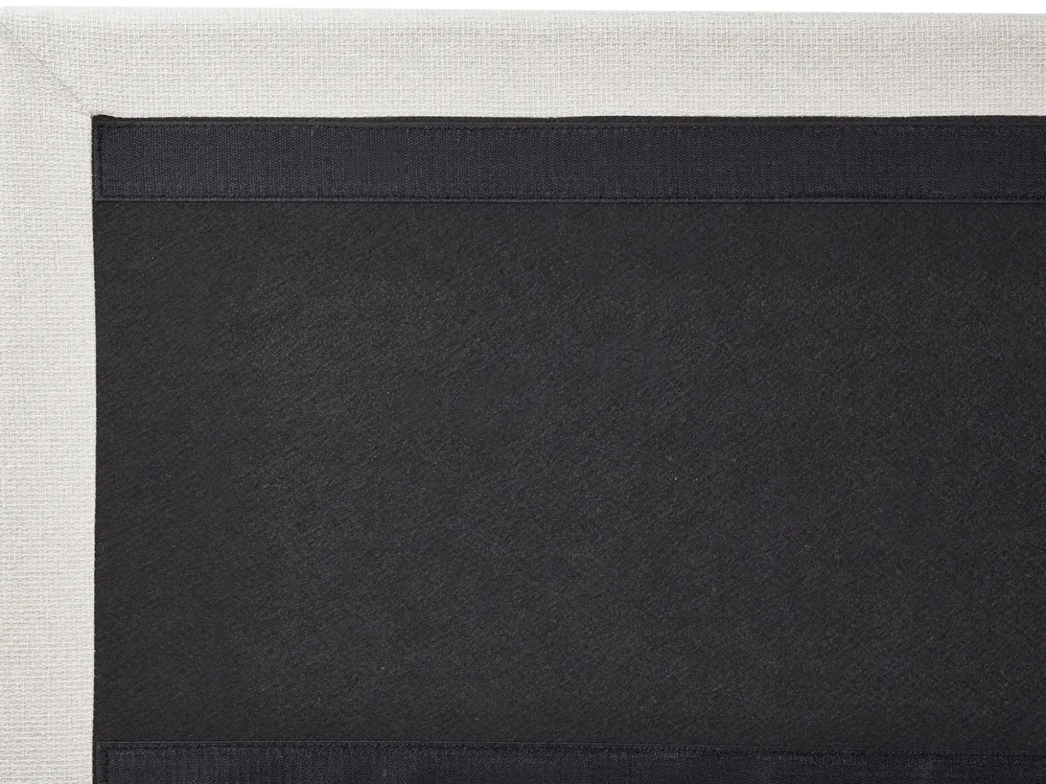 Letto Tessuto CORIO 180 x 200 cm Beige chiaro
