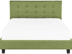 Letto Tessuto LA ROCHELLE 180 x 200 cm Verde