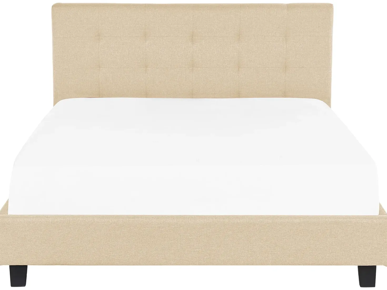 Letto Tessuto LA ROCHELLE 180 x 200 cm Beige