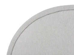 Letto Tessuto MARGUT 180 x 200 cm Grigio chiaro