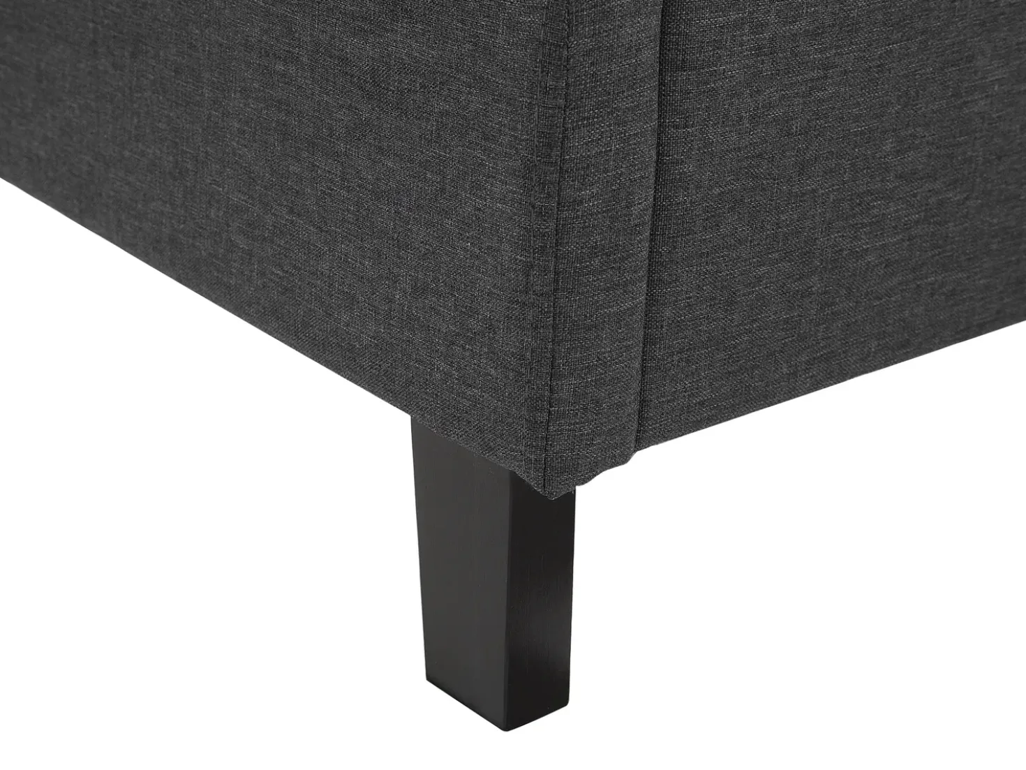 Letto Tessuto MONTPELLIER 180 x 200 cm LED Multicolore