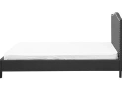 Letto Tessuto MONTPELLIER 180 x 200 cm LED Multicolore