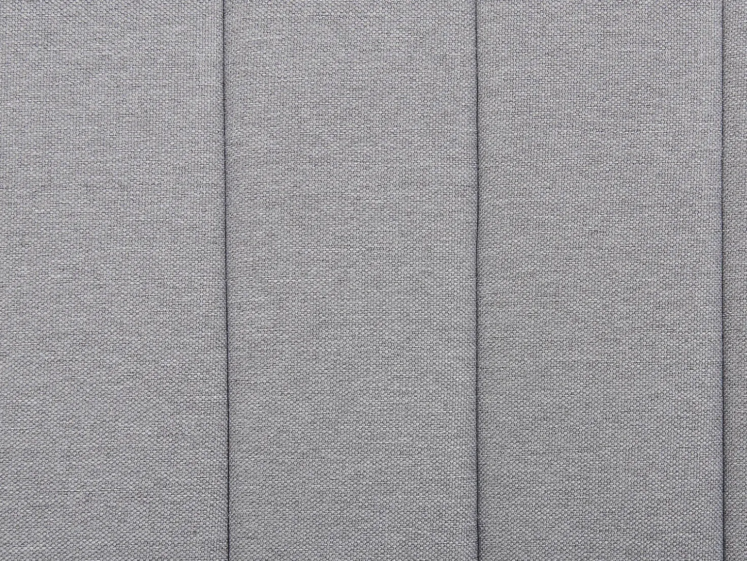 Letto Tessuto POITIERS 180 x 200 cm Grigio chiaro
