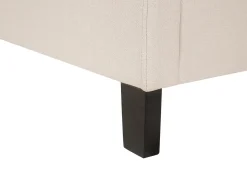 Letto Tessuto REIMS 180 x 200 cm Beige