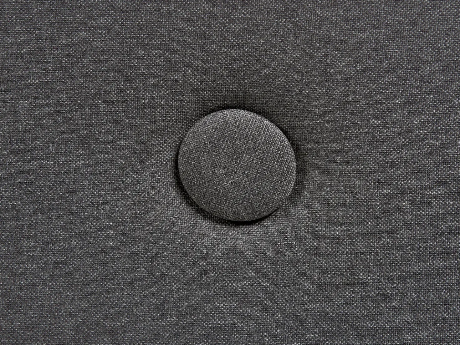 Letto Tessuto RENNES II 160 x 200 cm Grigio scuro