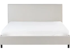Letto Tessuto SENNEZ 180 x 200 cm Beige