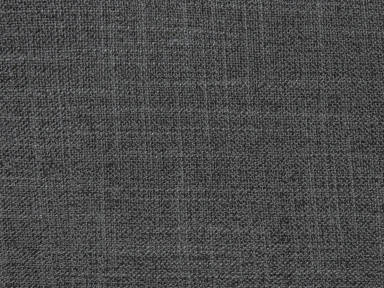 Letto Tessuto VALBONNE 160 x 200 cm Grigio scuro