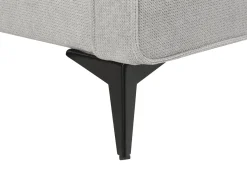 Letto Tessuto VALOGNES 180 x 200 cm Grigio chiaro