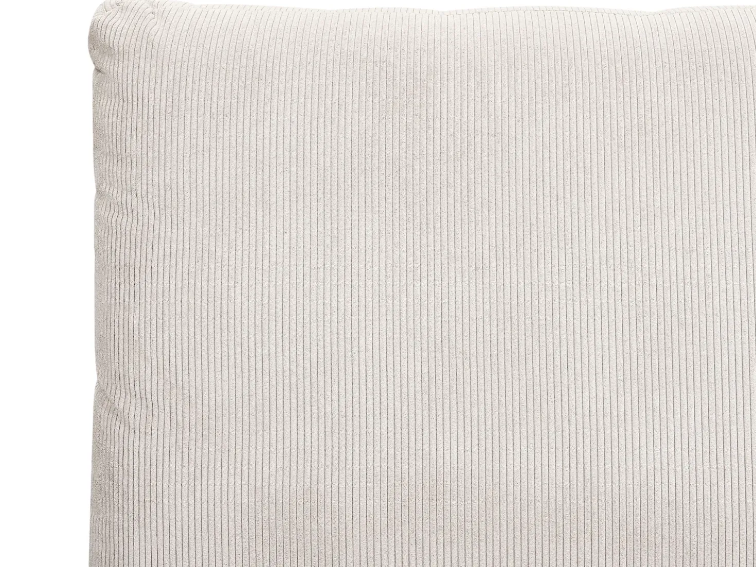 Letto Velluto a coste MELLE 180 x 200 cm Tortora