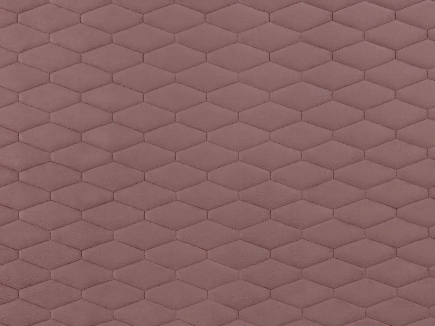 Letto Velluto BAYONNE 180 x 200 cm Rosa