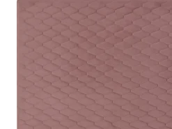Letto Velluto BAYONNE 90 x 200 cm Rosa