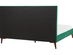 Letto Velluto BAYONNE 180 x 200 cm Verde