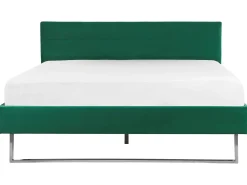 Letto Velluto BELLOU 180 x 200 cm Verde