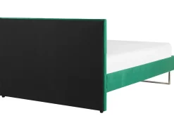 Letto Velluto BELLOU 180 x 200 cm Verde