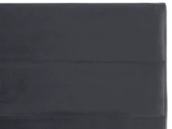 Letto Velluto BELLOU 180 x 200 cm Grigio scuro