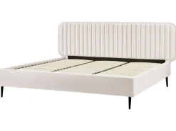Letto Velluto BRIN 180 x 200 cm Beige