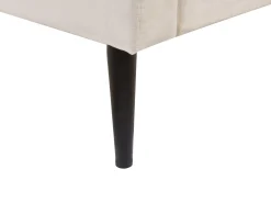 Letto Velluto BRIN 180 x 200 cm Beige