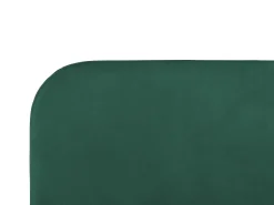 Letto Velluto FLAYAT 160 x 200 cm Verde smeraldo