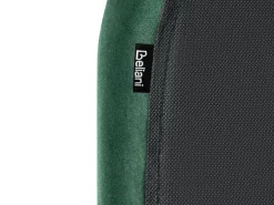 Letto Velluto FLAYAT 120 x 200 cm Verde scuro