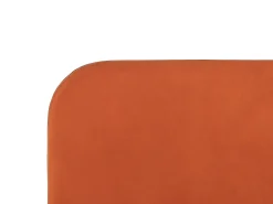 Letto Velluto FLAYAT 160 x 200 cm Arancione