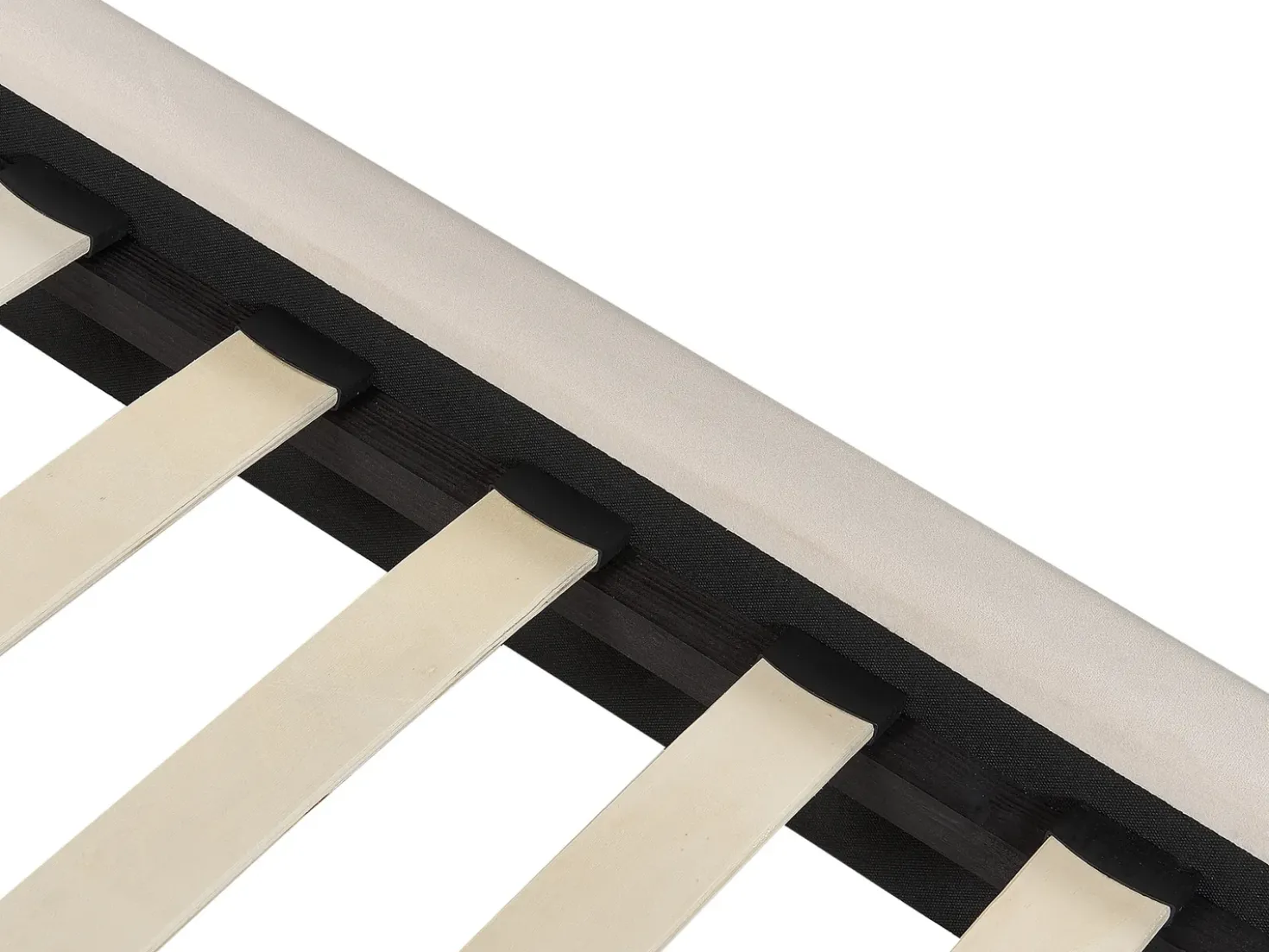 Letto Velluto FORBACH 180 x 200 cm Beige