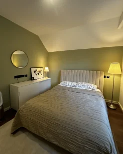 Letto Velluto MARVILLE 180 x 200 cm Beige sabbia