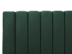 Letto Velluto MARVILLE 180 x 200 cm Verde smeraldo