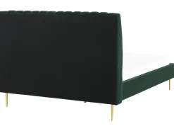 Letto Velluto MARVILLE 180 x 200 cm Verde smeraldo