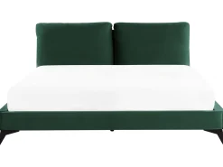 Letto Velluto MELLE 180 x 200 cm Verde smeraldo