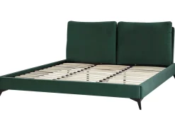 Letto Velluto MELLE 180 x 200 cm Verde smeraldo